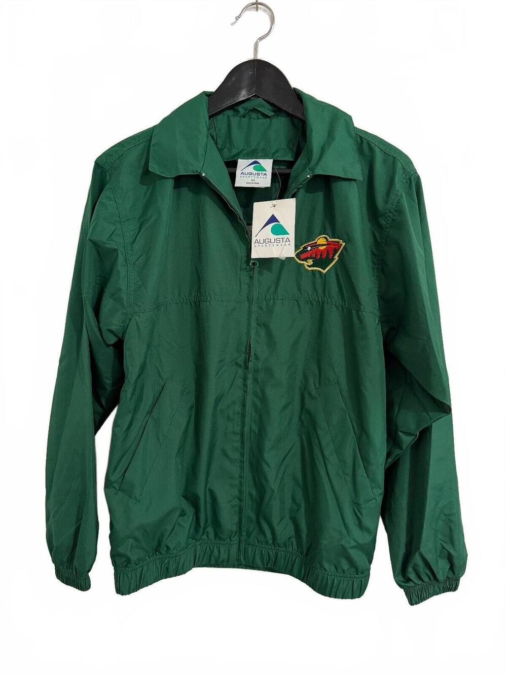 NWT Minnesota Wild Windbreaker Jacket Size XS